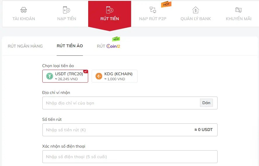 lưu ý khi rút tiền lode88 cho người chơi